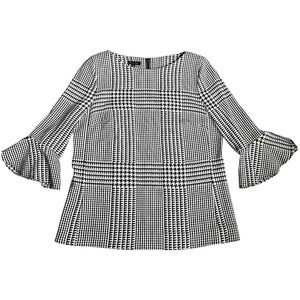 Escada Monochrome Houndstooth Design 36